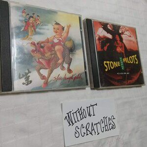 2 X CD Stone Temple Pilots: "Core" 1992 "Purple" 1994